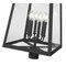 Z-Lite Rainer 6 Light Outdoor Post Mount Fixture, 17.5in. W x 31.5in. H, Black 5015PHXXLR-BK - alternate 3